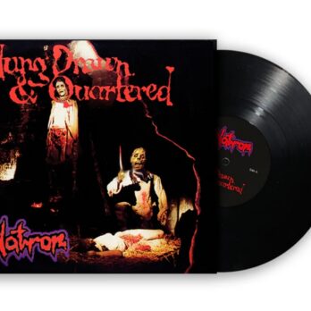 NATRON - LP "Hung Drawn & Quartered" Black Vinyl + insert [CULT ITALIAN DEATH METAL] ultra limited premier pressage 2021
