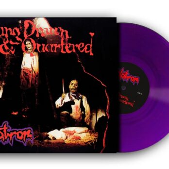 NATRON - LP "Hung Drawn & Quartered" Purple Vinyl + insert [CULT ITALIAN DEATH METAL] ultra limited premier pressage 2021