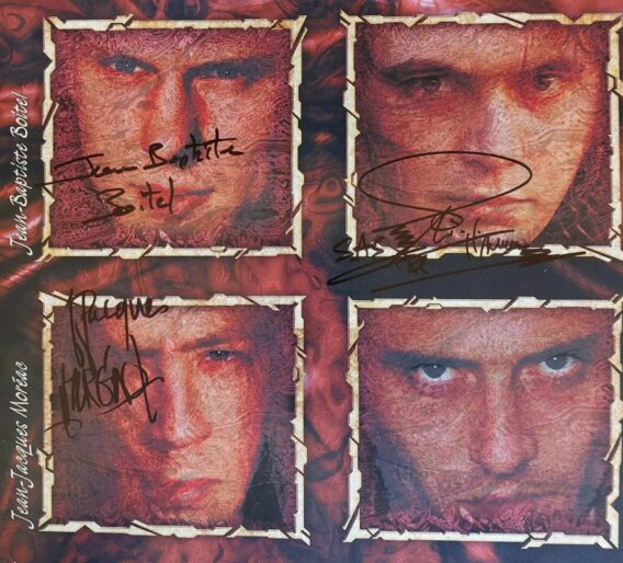 MISANTHROPE - Exemplaire dédicacé par Jean-Baptiste Boitel, Jean-Jacques Moréac et S.A.S de l’Argilière BUNDLE "VISIONNAIRE" 2LPs Gatefold Ltd. + 1 T-Shirt + 1 CD Digibook 25th Anniversary + Digital