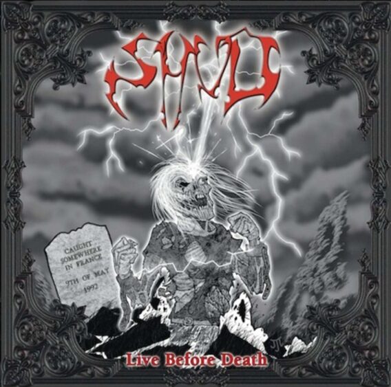 SHUD - CD Live Before Death [FR Death Thrash Metal] premier pressage 2020
