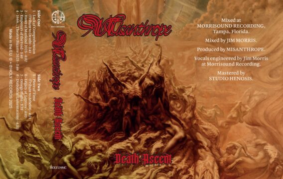 MISANTHROPE - Audio Tape «DEATH ASCENT» MC music cassette pressage unique juin 2025- ultra limité à 85 ex. + Digital Bonus – Image 3