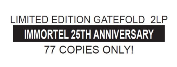 MISANTHROPE - «Misanthrope Immortel 25th ANNIVERSARY Edition» Nuit Androgyne Édition 2LPs Violet Marbré ultra limité 77 ex. + Paroles/Lyrics Insert – Image 4