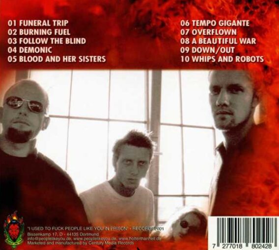 ZEBULON - Digipack CD Volume One [SWE ex: Desultory into Queens Of The Stone Age style] premier pressage 2001 – Image 2