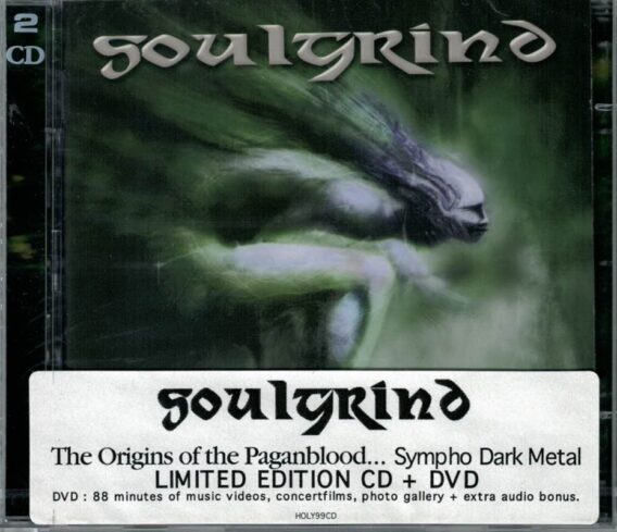 SOULGRIND  -  CD+DVD Edition limitée The Origins Of The Paganblood premier pressage 2005