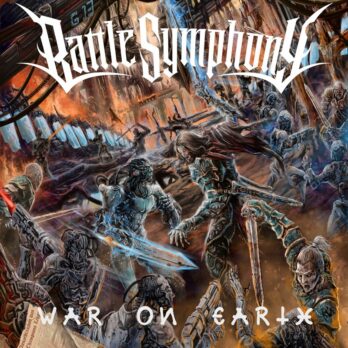 BATTLE SYMPHONY- Digipack CD War On Earth [GREECE Sympho Power Heavy Metal] premier pressage avril 2022