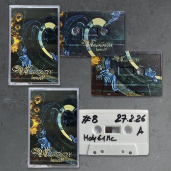 MISANTHROPE – DIE HARD Bundle « Immortel MC 25th ANNIVERSARY Edition Audio Tape Cassette» ultra limité et numéroté 16 ex.