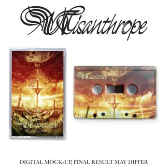 MISANTHROPE - Audio Tape « Embrasement » MC music cassette pressage unique mai 2026 - ultra limité à 80 ex. + Digital Bonus