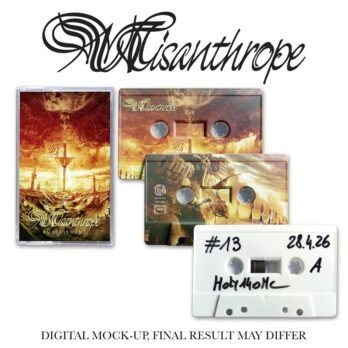 MISANTHROPE – K7 DIE HARD Bundle « Embrasement Edition Audio Tape Cassette» ultra limité et numéroté 16 ex. + Digital Bonus