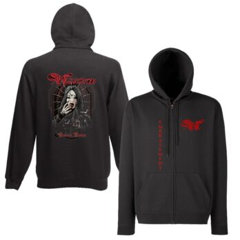 MISANTHROPE - Sweat Capuche Zippé Comtesse Vampyr Ultra Limité 35 ex. FRUIT OF THE LOOM Premium Sweat Cotton