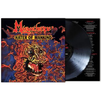 MISANTHROPE - HATER OF MANKIND 35th Anniversary Edition LP Gatefold Couleur Ultra Black - Noir limité à 65 ex. + Paroles/Lyrics Insert