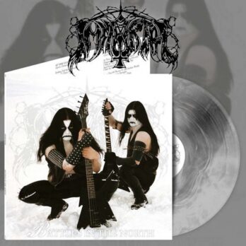 IMMORTAL - LP Gatefold  Battles in the North  [Black Metal Norway] couleur Ultra Clear with White Galaxy 2026